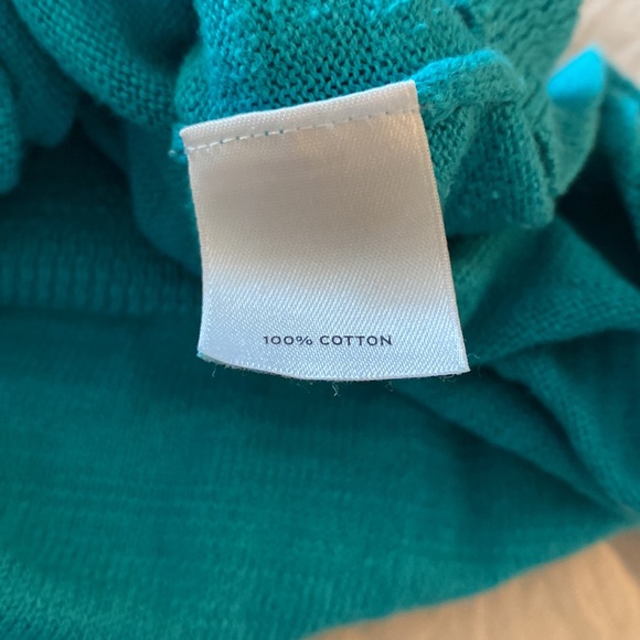 Two Caslon Short Sleeve 100% Cotton Cardigans - Picture 5 of 5